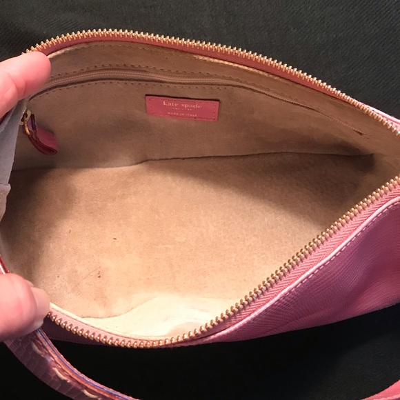 SALE❣️ Kate Spade Pink Leather Small Shoulder Bag - Picture 5 of 9